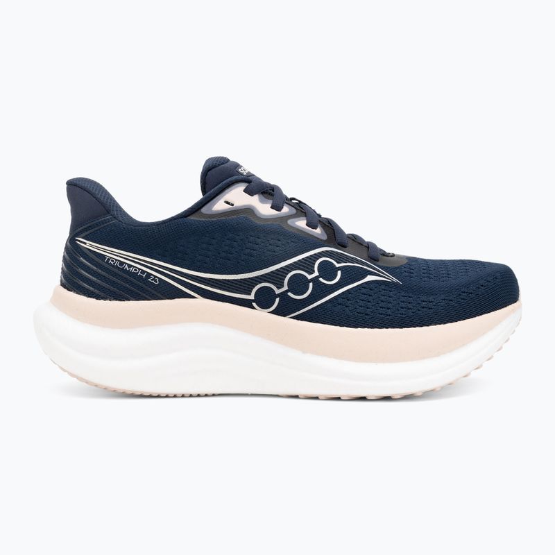 Scarpe da corsa da donna Saucony Triumph 23 navy/cameo 2