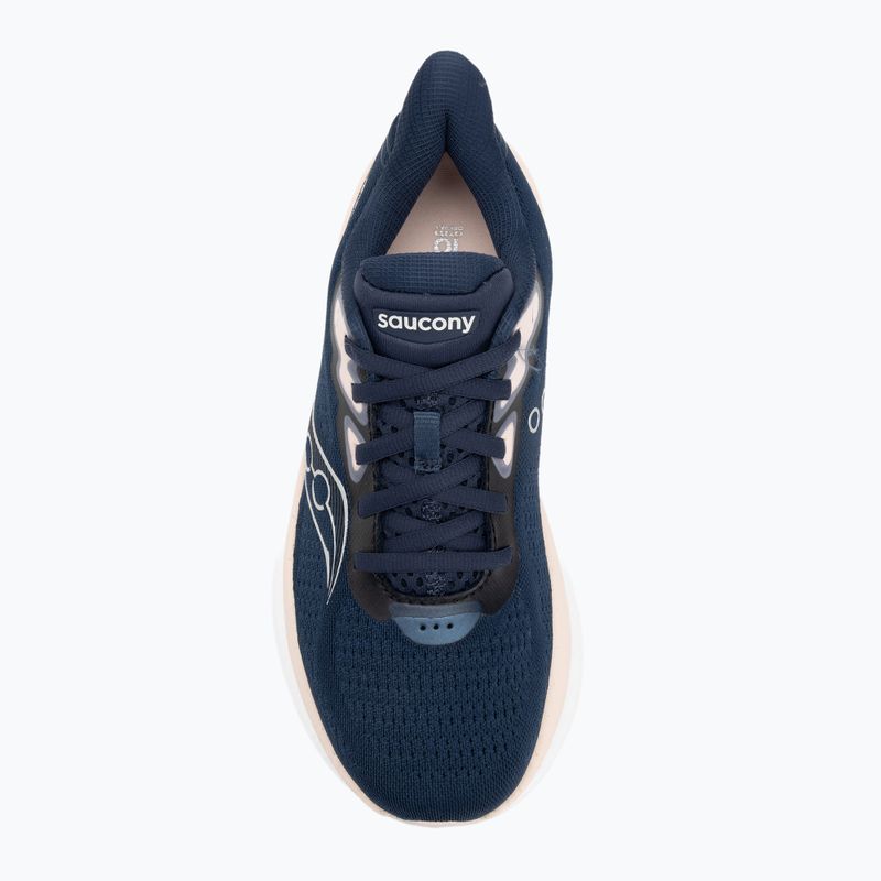 Scarpe da corsa da donna Saucony Triumph 23 navy/cameo 5