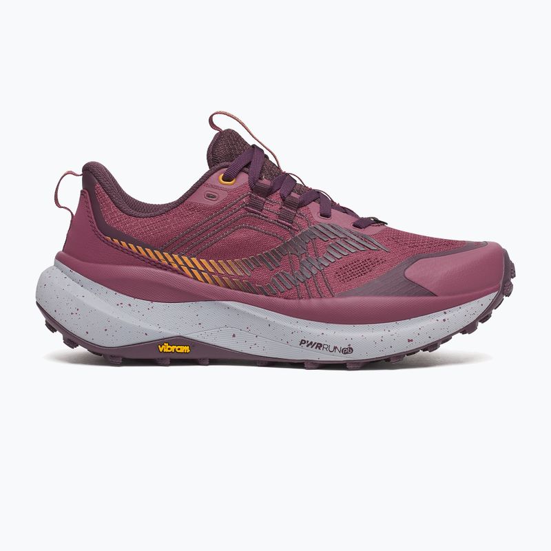 Scarpe da corsa da donna Saucony Xodus Ultra 4 terra/vino 8