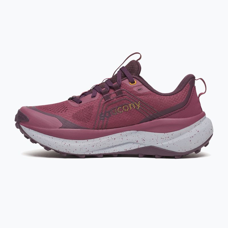 Scarpe da corsa da donna Saucony Xodus Ultra 4 terra/vino 9