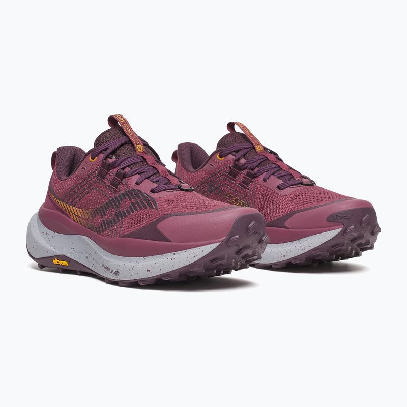 Scarpe da corsa da donna Saucony Xodus Ultra 4 terra/vino 10
