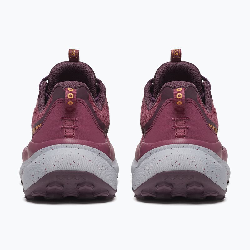 Scarpe da corsa da donna Saucony Xodus Ultra 4 terra/vino 11