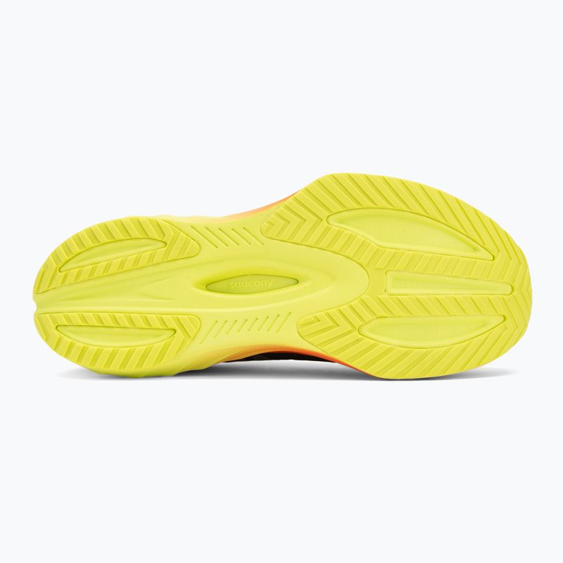 Scarpe da corsa da uomo Saucony Tide 2 shadow/citron 4