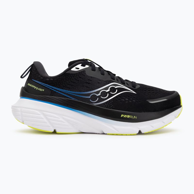 Scarpe da corsa da uomo Saucony Guide 18 nero/lapis 2