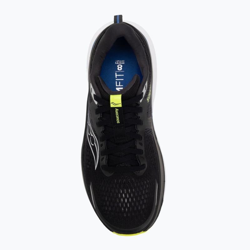 Scarpe da corsa da uomo Saucony Guide 18 nero/lapis 5