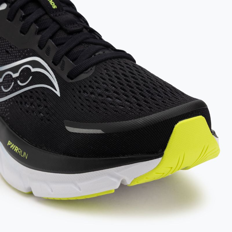 Scarpe da corsa da uomo Saucony Guide 18 nero/lapis 7