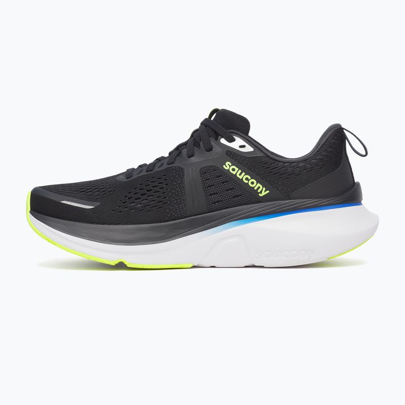 Scarpe da corsa da uomo Saucony Guide 18 nero/lapis 9