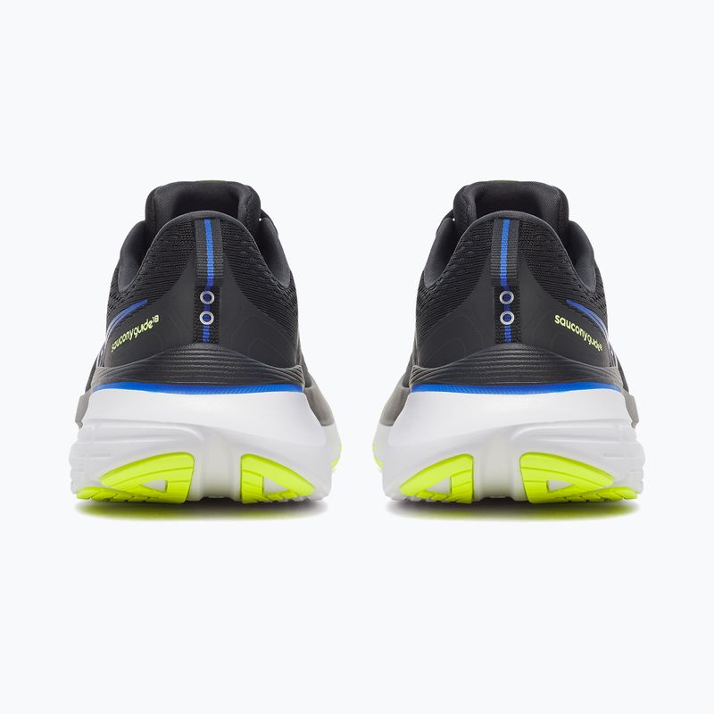 Scarpe da corsa da uomo Saucony Guide 18 nero/lapis 11