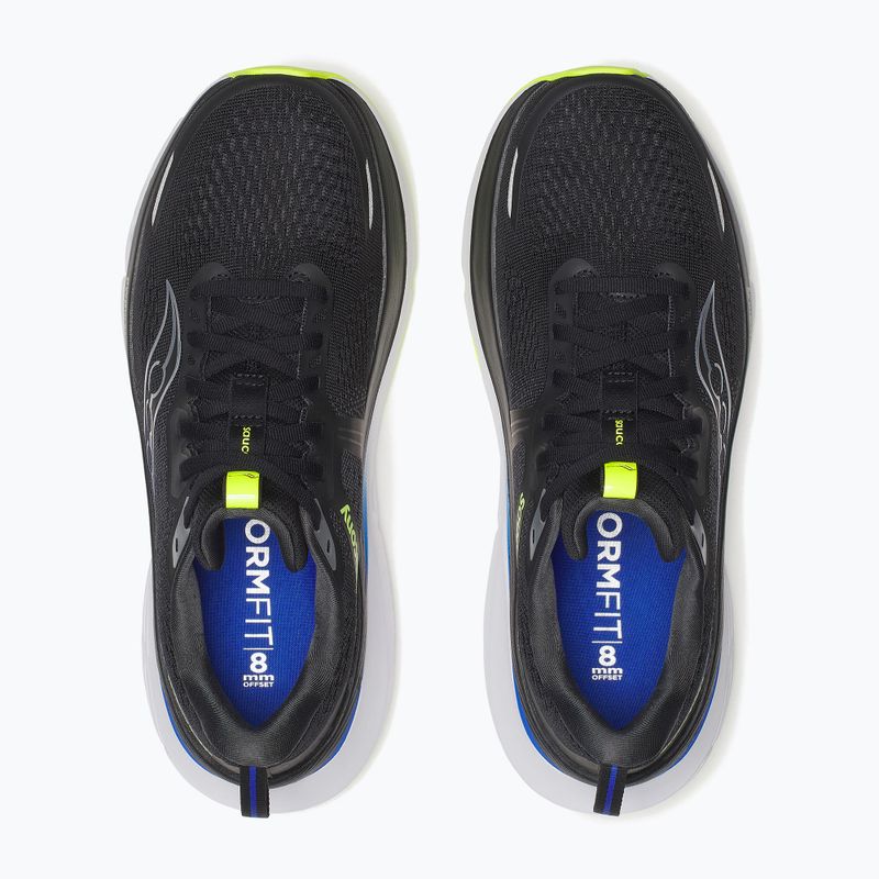 Scarpe da corsa da uomo Saucony Guide 18 nero/lapis 12