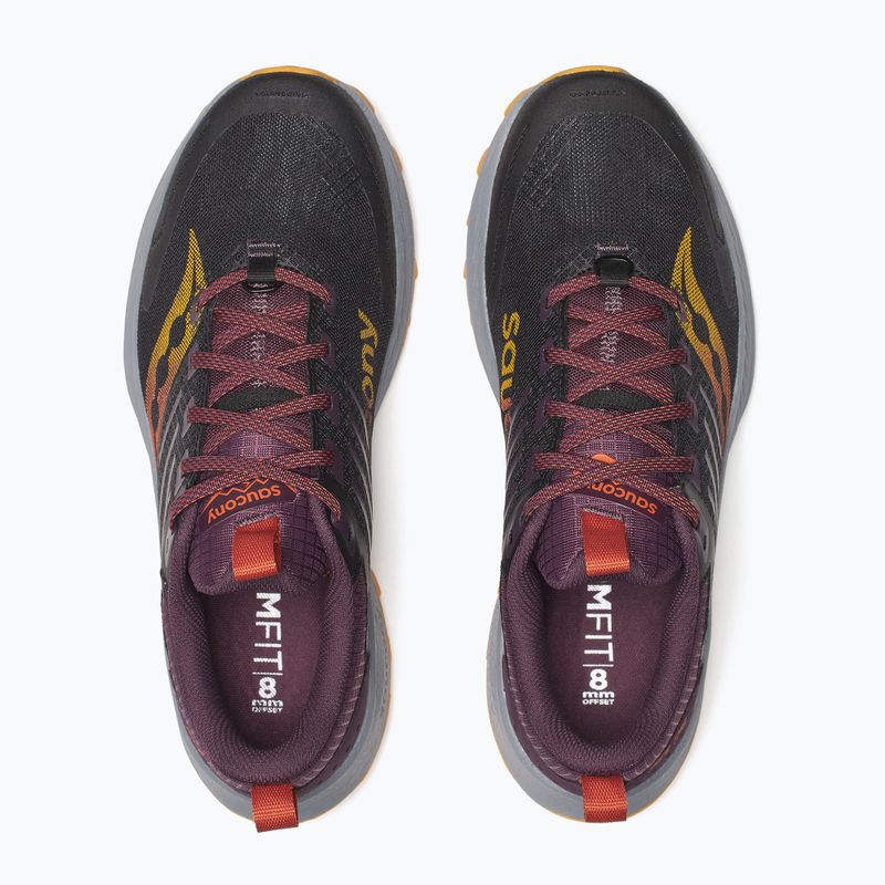 Scarpe da corsa da uomo Saucony Ride Trail 2 nero/autunno 5