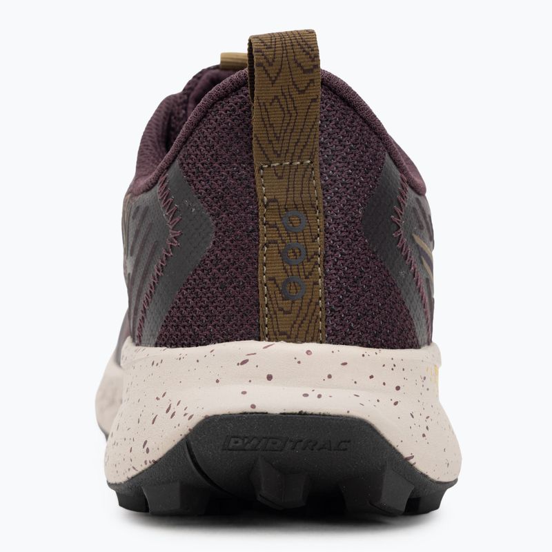 Scarpe da corsa da uomo Saucony Peregrine 15 wine/kodiak 6