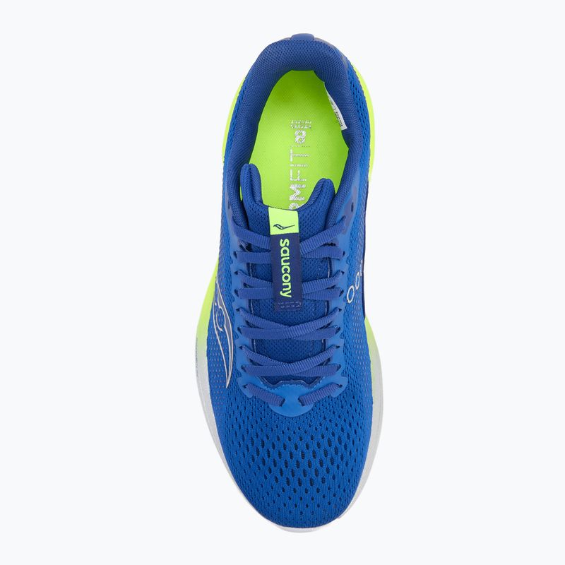 Scarpe da corsa da uomo Saucony Endorphin Trainer lapis/citron 5