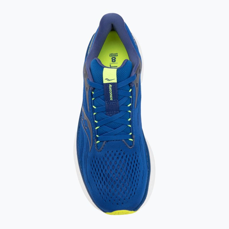 Scarpe da corsa da uomo Saucony Ride 18 lapis/citron 5