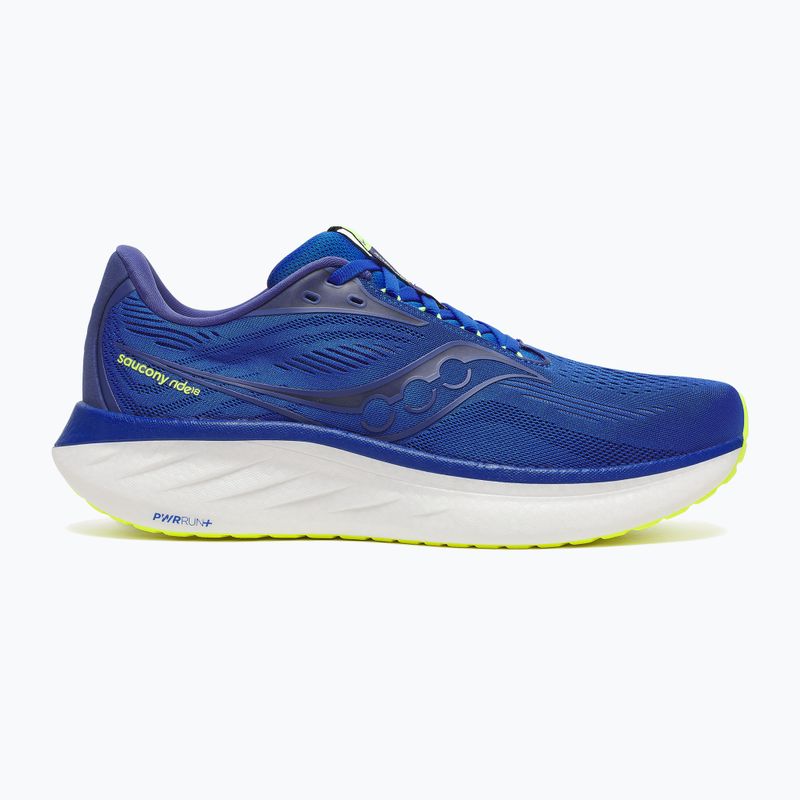 Scarpe da corsa da uomo Saucony Ride 18 lapis/citron 8