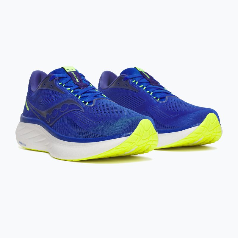 Scarpe da corsa da uomo Saucony Ride 18 lapis/citron 10