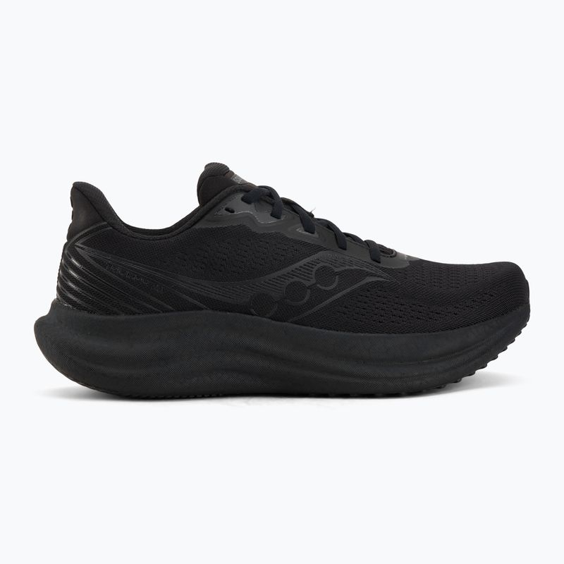 Scarpe da corsa da uomo Saucony Triumph 23 triple nero 2