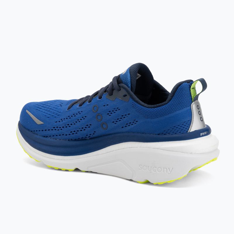 Scarpe da corsa da uomo Saucony Hurricane 25 lapis/citron 3