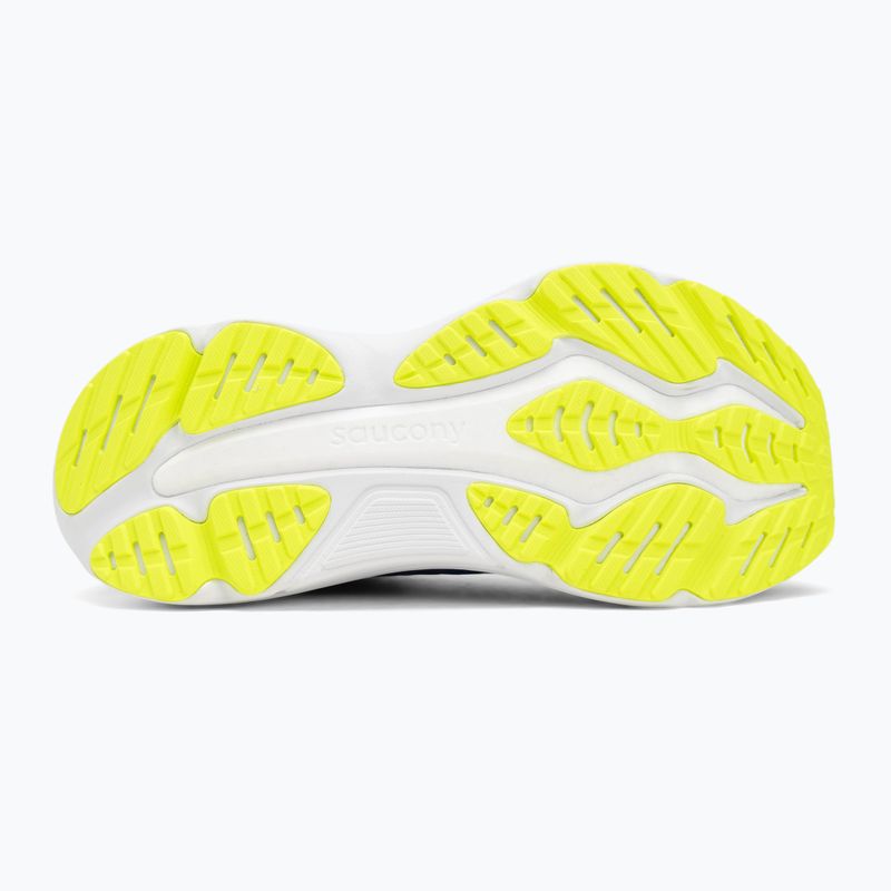 Scarpe da corsa da uomo Saucony Hurricane 25 lapis/citron 4