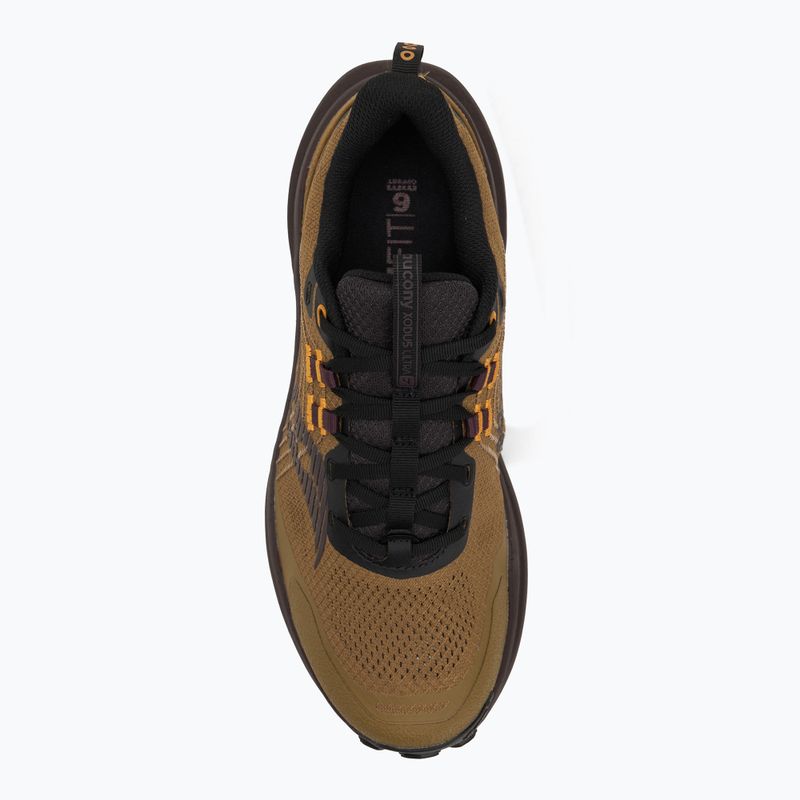 Scarpe da corsa da uomo Saucony Xodus Ultra 4 kodiak/wine 5