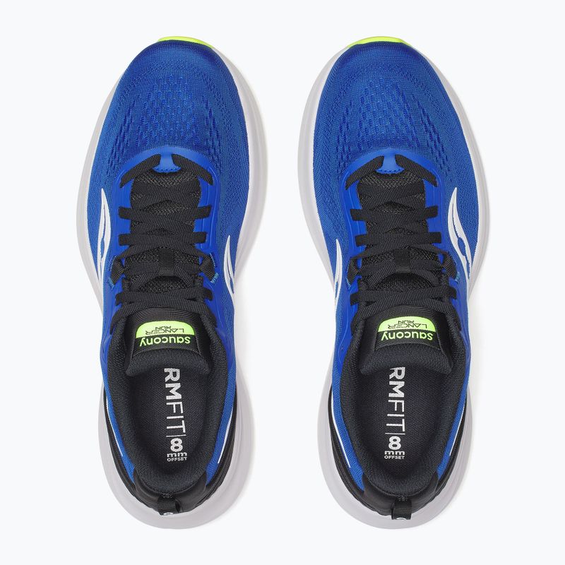 Scarpe da corsa da uomo Saucony Lancer lapis/white 12