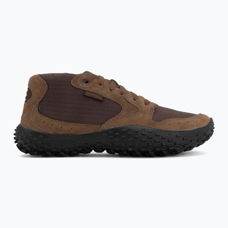 Scarpe barefoot uomo Merrell Wrapt Sneaker Mid Wp coffee 2