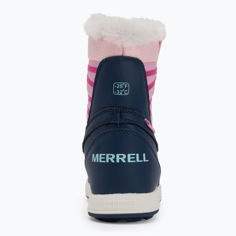 Doposci per bambini Merrell Snow Bank 5.0 WP navy/pink 6