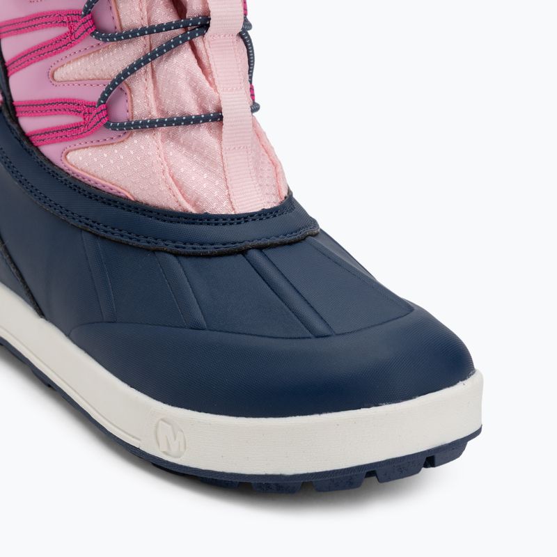Doposci per bambini Merrell Snow Bank 5.0 WP navy/pink 7