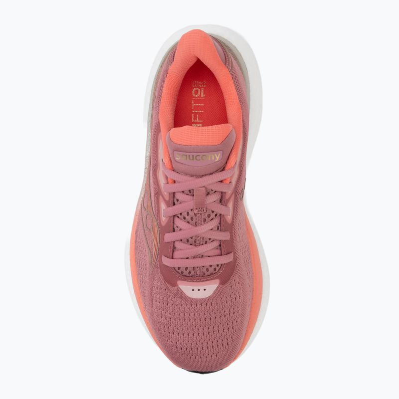 Scarpe da running donna Saucony Triumph 23 mauve/black 5