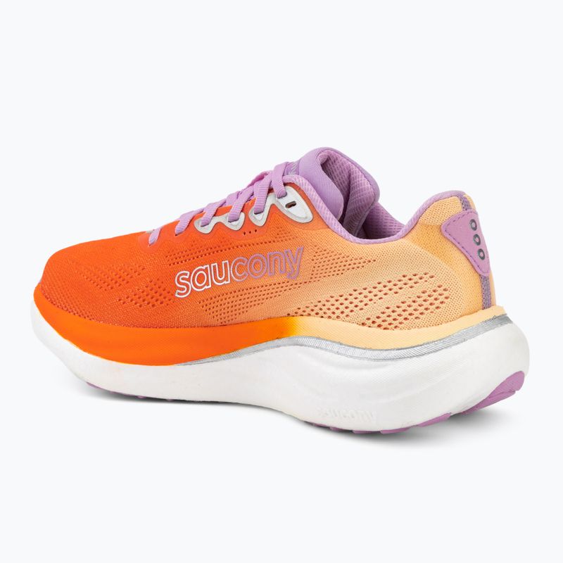 Scarpe da running donna Saucony Ride 19 fire/orchid 3