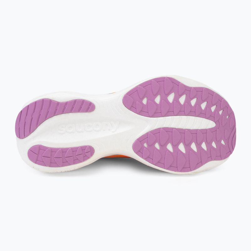 Scarpe da running donna Saucony Ride 19 fire/orchid 4