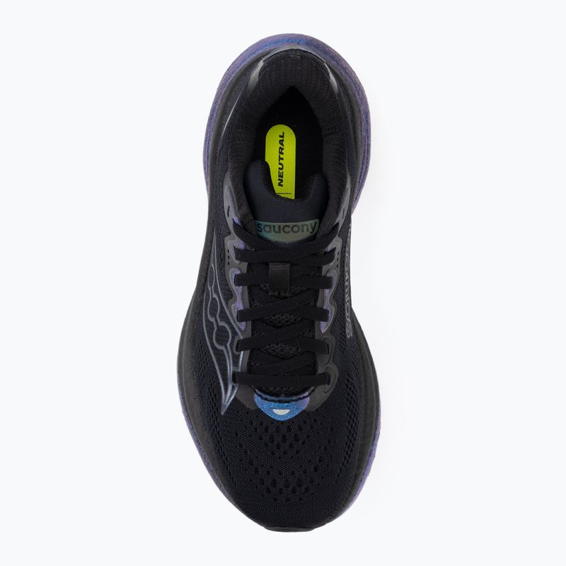 Scarpe da running donna Saucony Ride 19 black/night sky 5