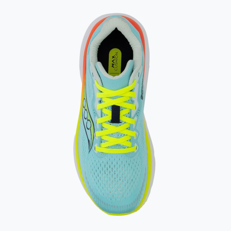 Scarpe da running donna Saucony Guide 19 splash/lemon 5