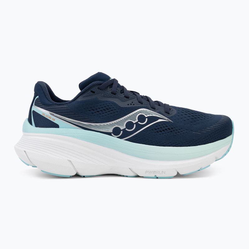 Scarpe running donna Saucony Guide 19 navy/aqua 2