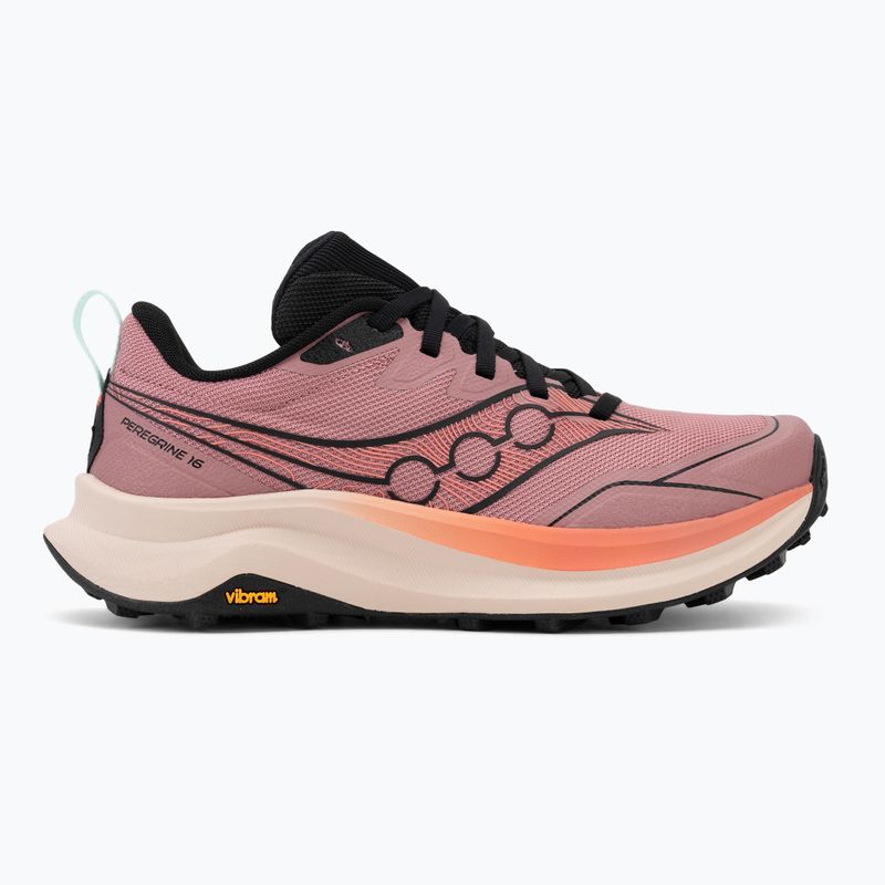 Scarpe da running donna Saucony Peregrine 16 mauve/salmon 2