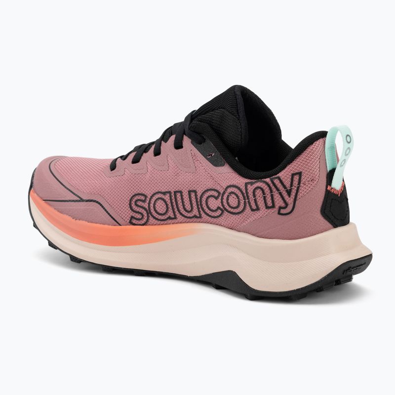 Scarpe da running donna Saucony Peregrine 16 mauve/salmon 3