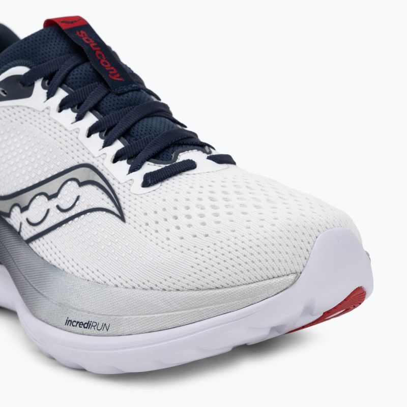 Scarpe da running uomo Saucony Endorphin Trainer White/Navy 7