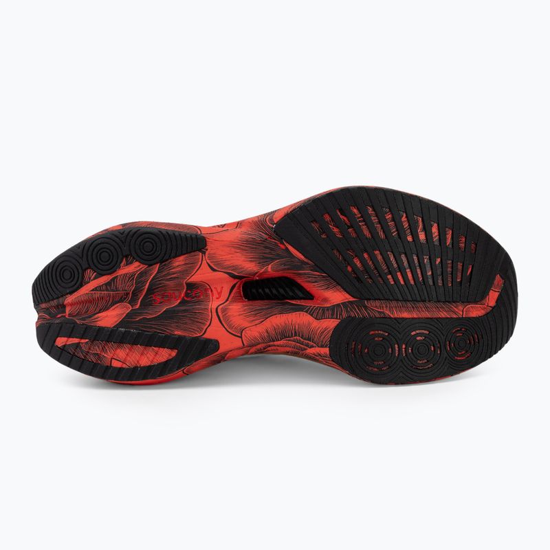 Scarpe da running uomo Saucony Endorphin Speed 5 white/black 4