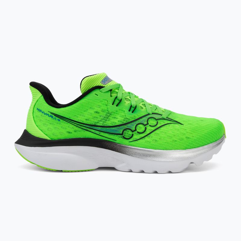 Scarpe da running uomo Saucony Kinvara 16 slime/black 2