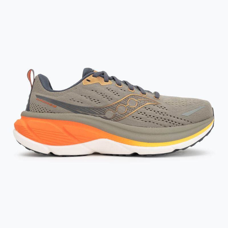 Scarpe da running uomo Saucony Hurricane 25 laurel/fire 2