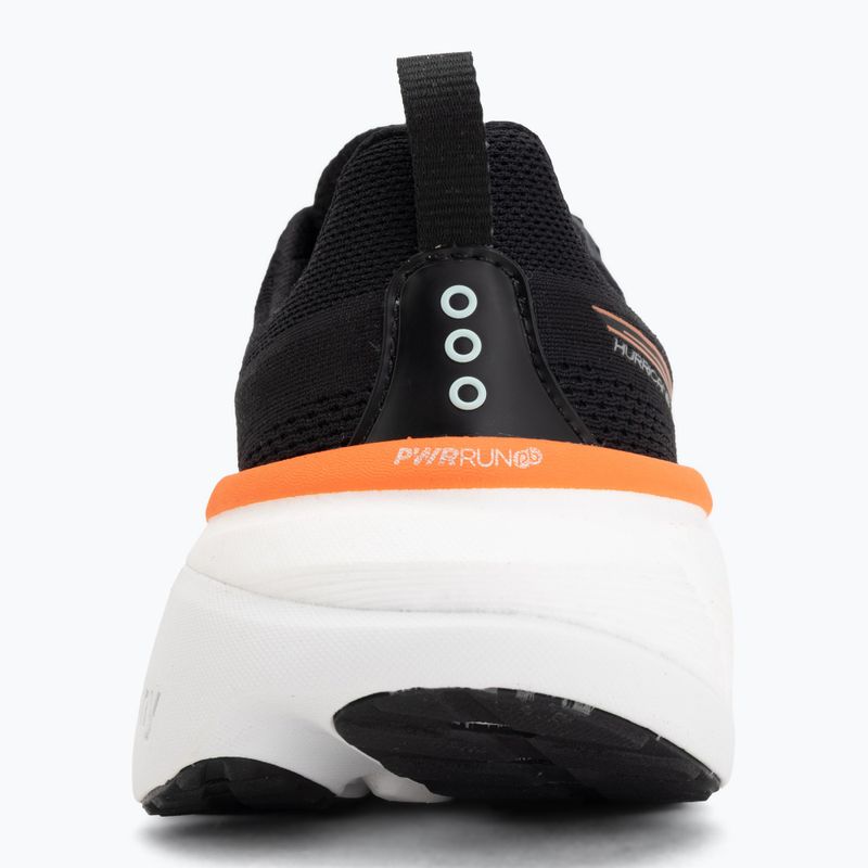 Scarpe running uomo Saucony Hurricane 25 black/crimson 6