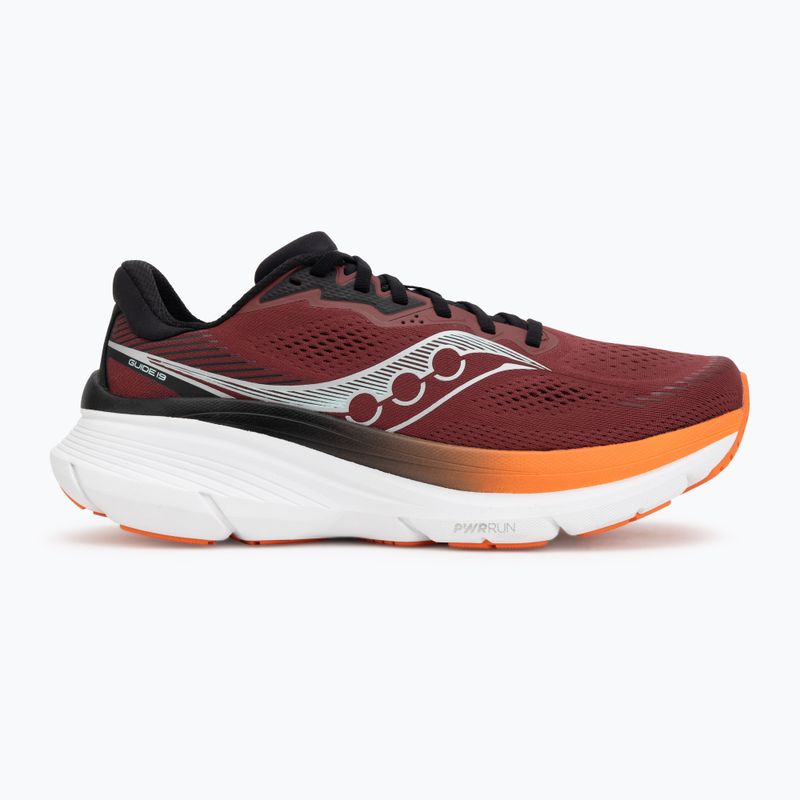 Scarpe running uomo Saucony Guide 19 crimson/fire 2