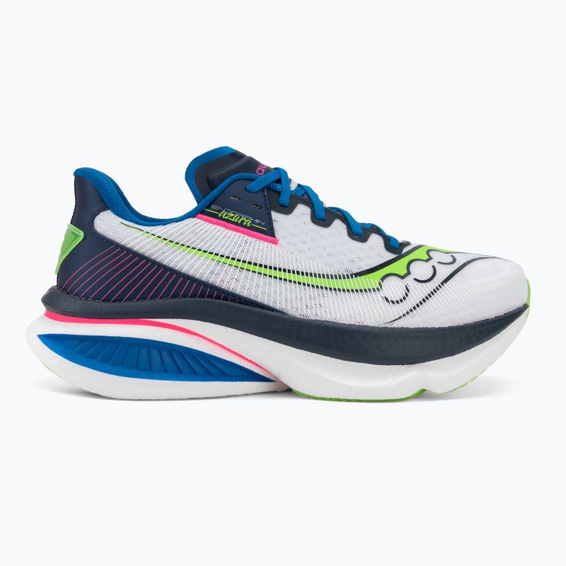 Scarpe running uomo Saucony Endorphin Azura White/Navy 2