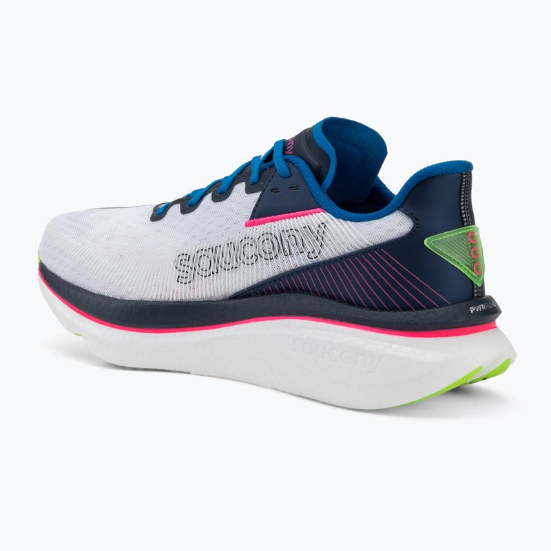 Scarpe running uomo Saucony Endorphin Azura White/Navy 3