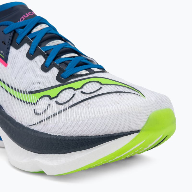 Scarpe running uomo Saucony Endorphin Azura White/Navy 7