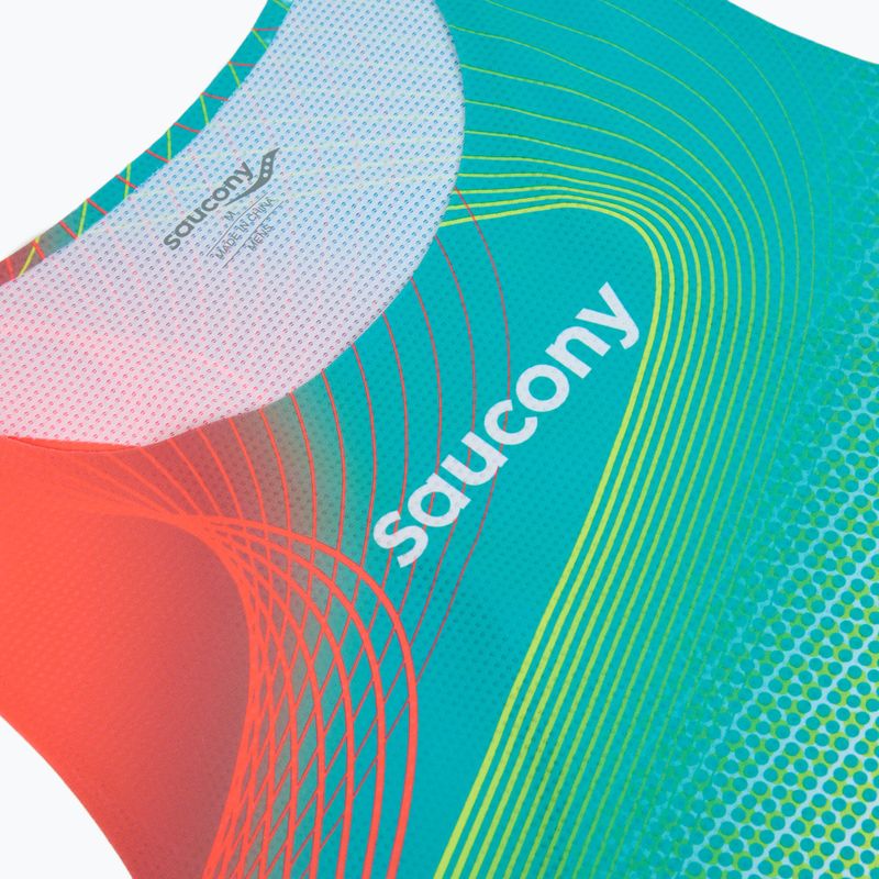 Maglia da corsa da uomo Saucony Endorphin Singlet elite 26 4