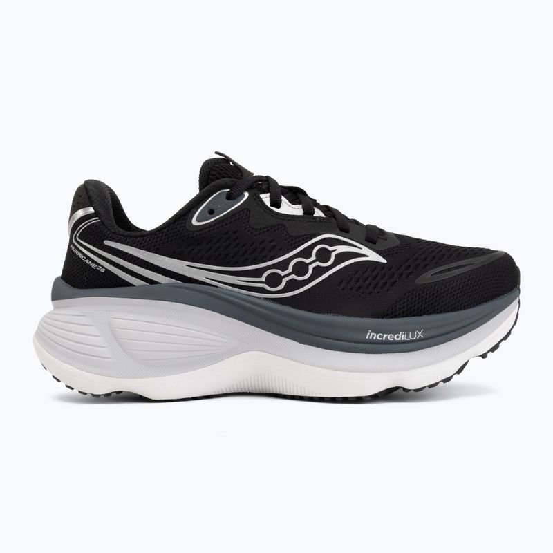 Scarpe da corsa donna Saucony Hurricane 26 black/silver 2