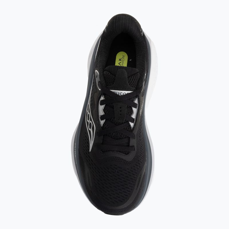 Scarpe da corsa donna Saucony Hurricane 26 black/silver 5