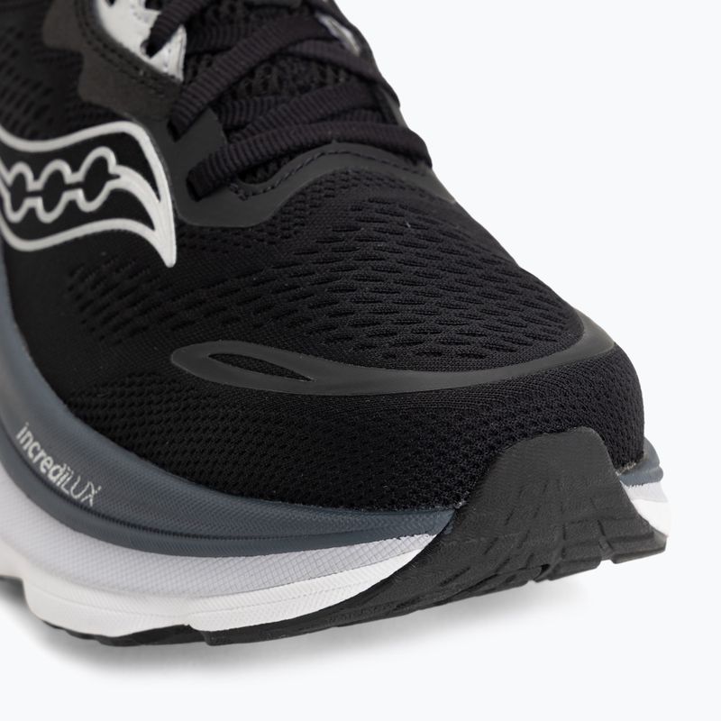 Scarpe da corsa donna Saucony Hurricane 26 black/silver 7