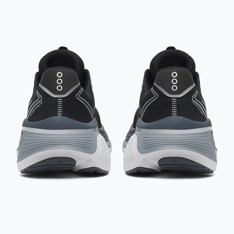 Scarpe da corsa donna Saucony Hurricane 26 black/silver 4