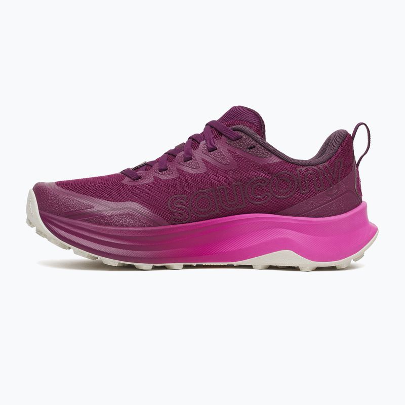 Scarpe da corsa donna Saucony Peregrine 16 plum/mulberry 2